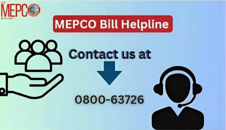 MEPCO Bill helpline