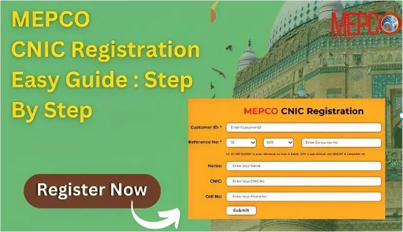 MEPCO CNIC registration easy guide